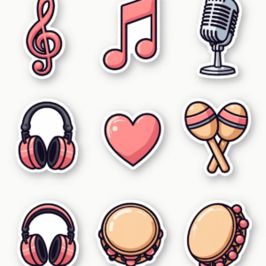 My Hobby World - Sticker Sheet v20